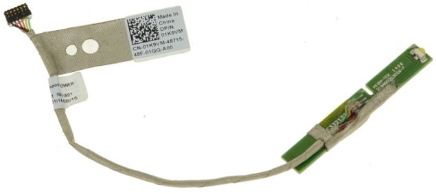 POWER / VOLUME BUTTONS BOARD WITH CABLE FOR DELL INSPIRON 13 (7347 / 7348) / 11 (3147)