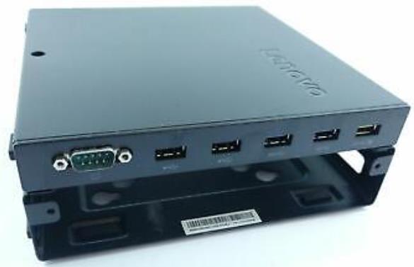 LENOVO EXPANSION BOX FOR LENOVO THINKCENTRE TINY SYSTEMS, FEATURING 1 COM PORT, 4 USB 2.0, 2 USB 3.0 PORTS, VESA MOUNT