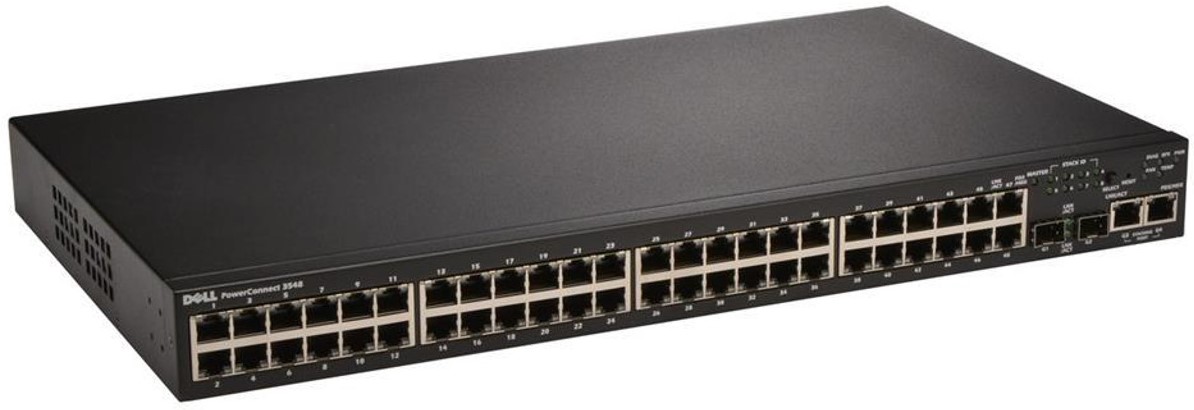 SWITCH DELL Powerconnect 3548 48-Ports 10/100 (2) 1G SFP w/ Rkmnts