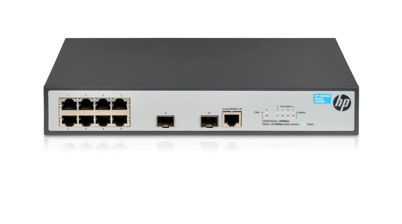 SWITCH HPE OFFICECONNECT 1920S 8x1GbE