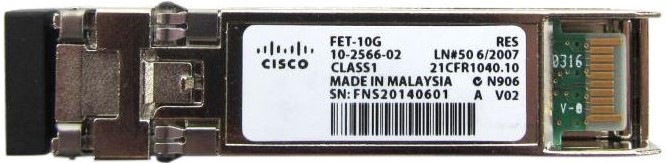 CISCO 10G 10GBASE SFP FABRIC EXTENDER TRANSCEIVER