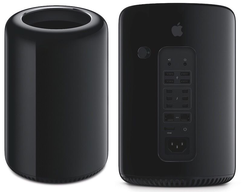 Apple Mac Pro 6.1 (Late 2013) Xeon E5-1650v2 (6-Cores)/32GB/1TB NVMe/2x FirePro D300 2GB