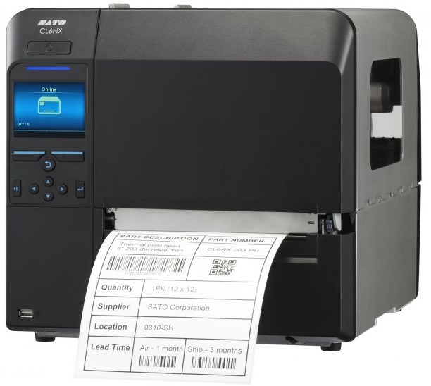 PRINTER Barcode Sato CL6NX Plus 305dpi 254mm USB/Serial/Parallel/Ethernet