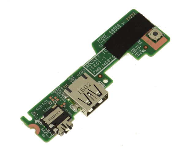POWER BUTTON / USB / AUDIO BOARD FOR DELL INSPIRON 11 (3162 / 3164)