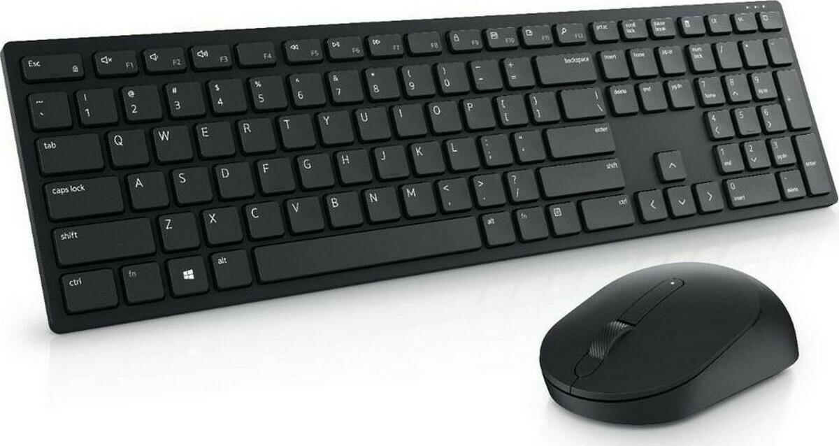 Dell KM5221W Pro Keyboard & Mouse Wireless Black German