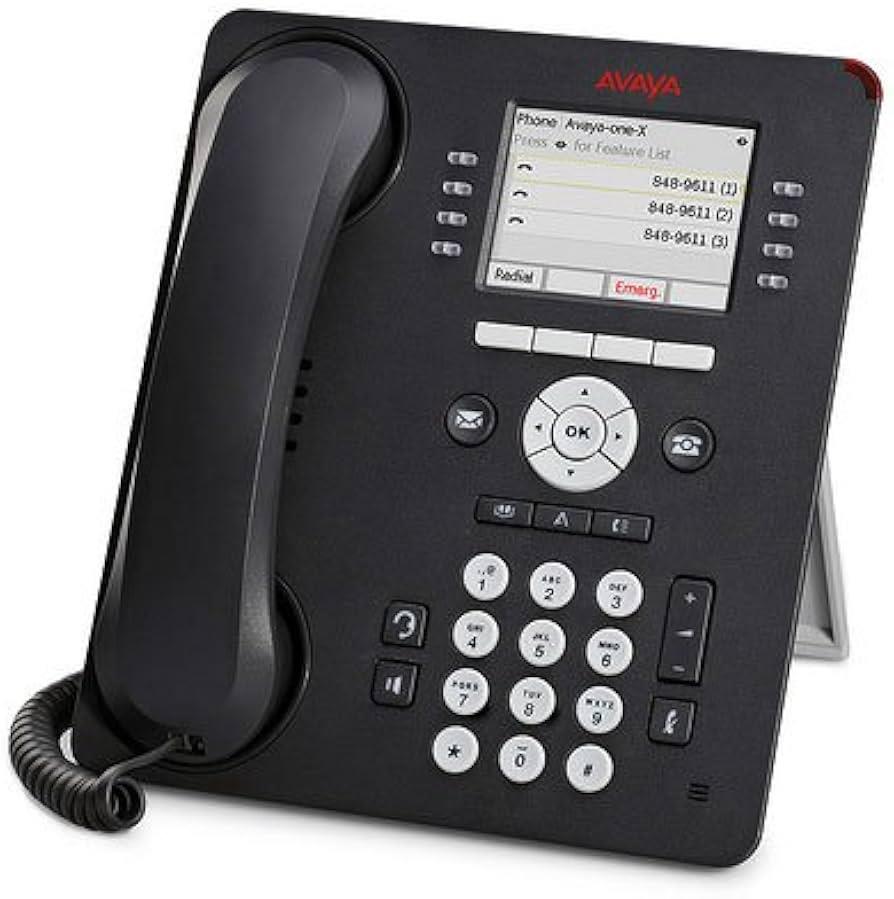 IP PHONE AVAYA 9611G CHARCOAL GRAY