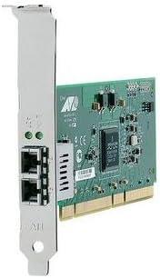 NIC Allied Telesis 1000SX/SC FIBER 2-ports 1GB PCI-E F.P. DUPLEX