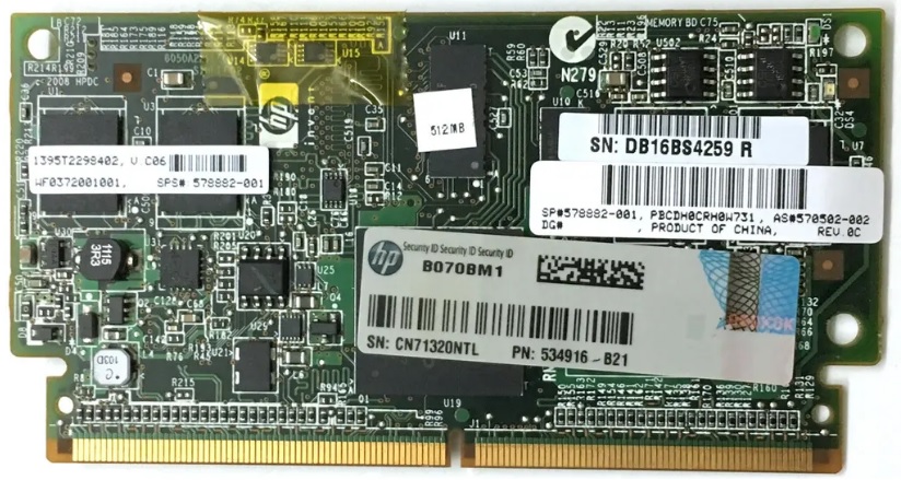 HP MEMORY MODULE 512MB FBWC