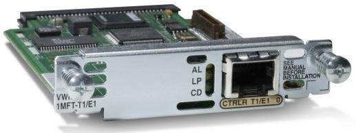 Cisco VWIC2-1MFT-T1/E1 Multiflex Trunk Voice WAN Interface Card