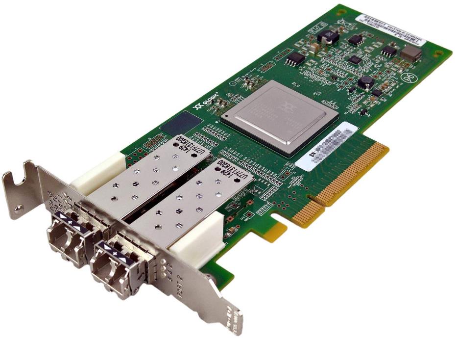 NIC DELL QLOGIC QLE2562 2-ports 8GB PCI-E L.P.