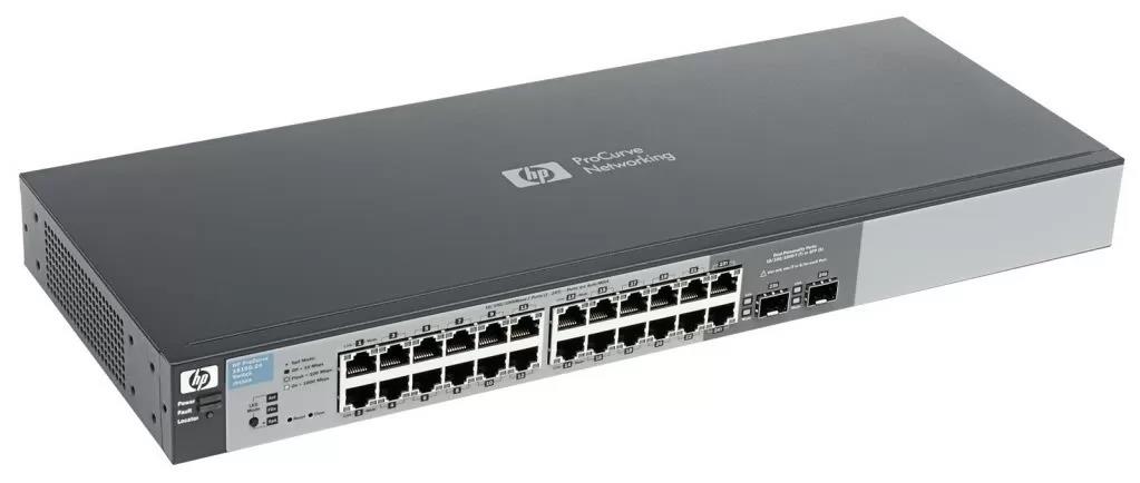 SWITCH HP PROCURVE 1810G-24 MANAGED 24-Ports Gigabit (2) 1G SFP w/ Rkmnts