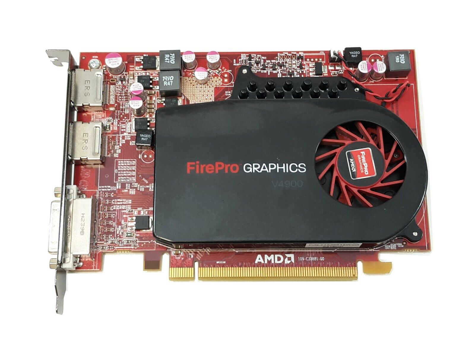 VGA AMD FIREPRO V4900 1GB GDDR5 (1) DVI-D (2) DP PCI-e F.P.