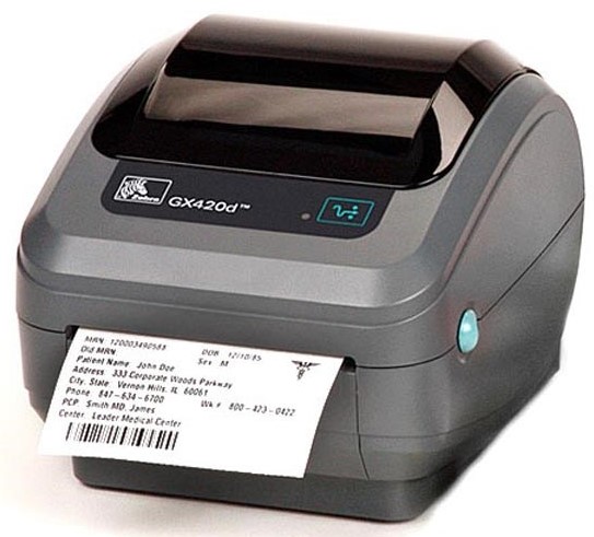 PRINTER Barcode Zebra GX420D 203dpi 104mm USB/Serial/Parallel with Cutter