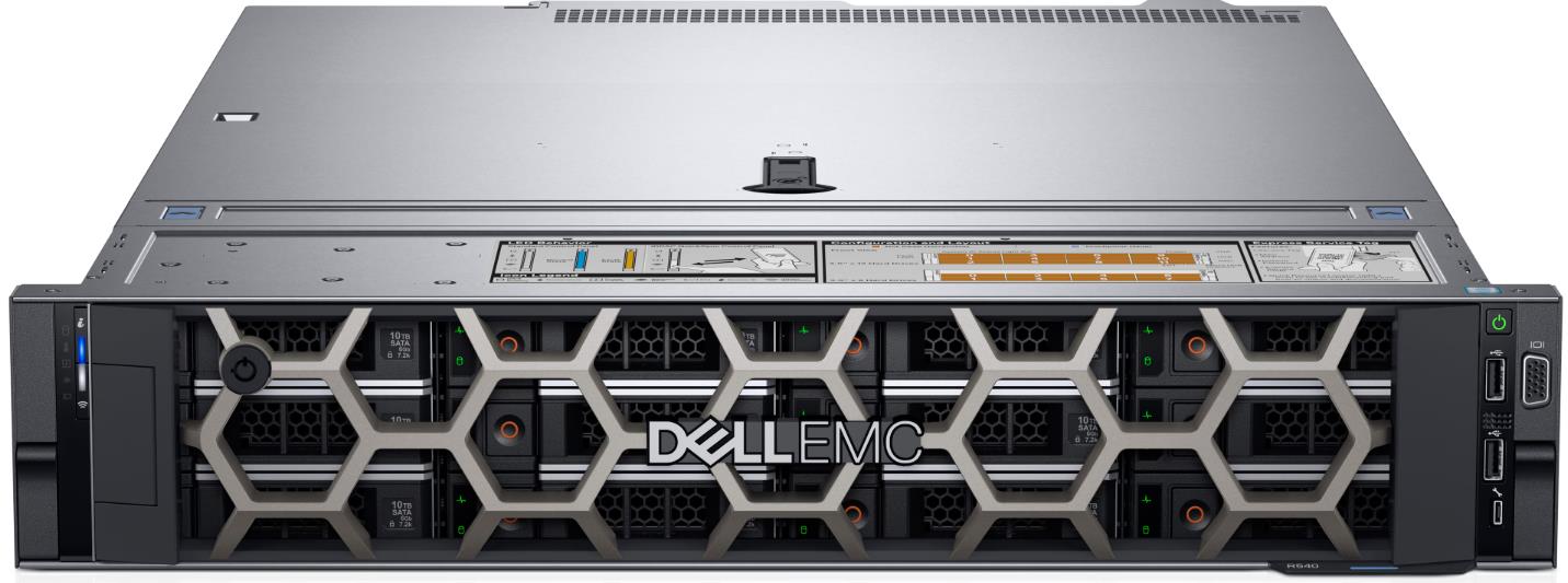Dell Poweredge R540 (8xLFF) 2 x Xeon Silver 4114 (10-Cores)/32GB/H730P-2GB/2x750W/No Rails