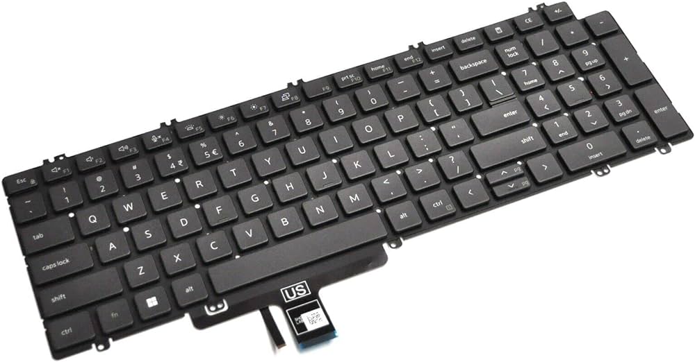 KB FOR NB DELL LATITUDE 5520/5530, PRECISION 3560/3561 BACKLIT US