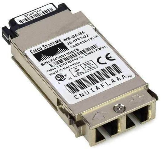 CISCO Single Mode Fiber Tranceiver 1000BASE LX