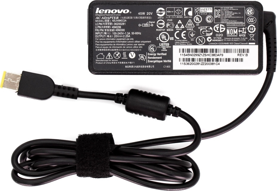 PSU FOR NB LENOVO 45W 11X4.6X12mm