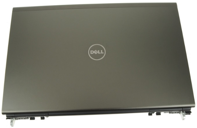 LCD BACK LID COVER WITH HINGES FOR NB DELL PRECISION M6700 17.3"