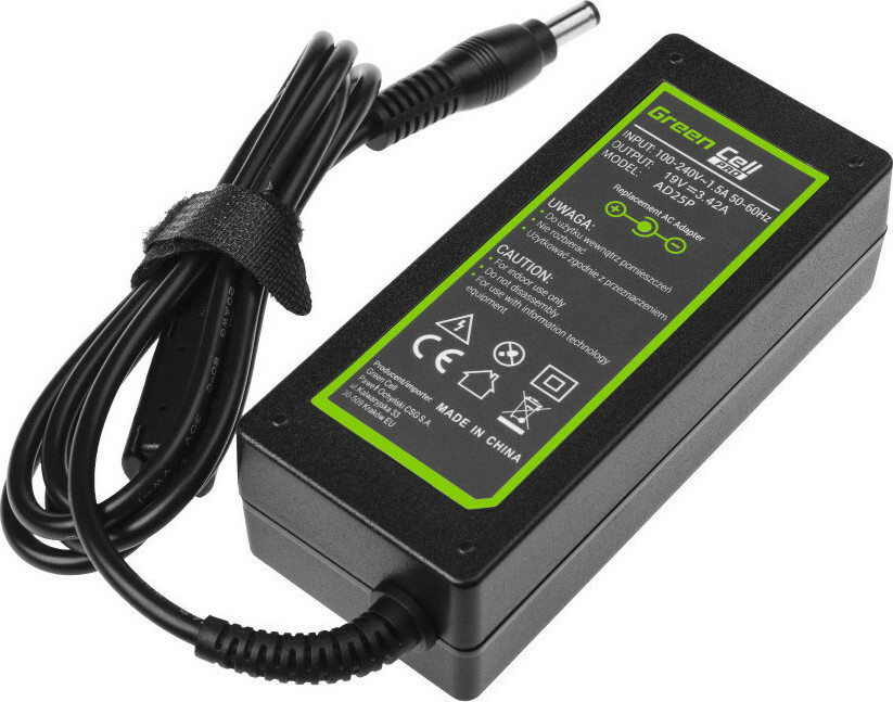 PSU GREEN CELL FOR NB TOSHIBA 65W 19V 3.42A 5.5x2.5 | NEW