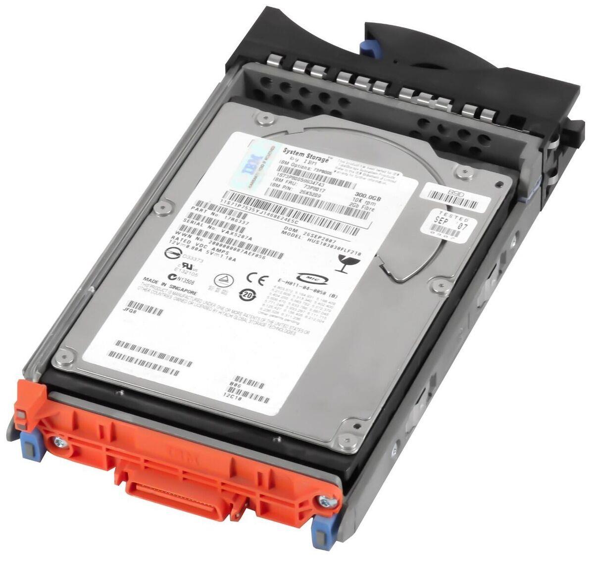 HDD IBM 300GB FC 2G 3.5" 10K