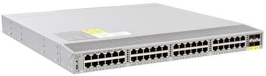 SWITCH NEXUS N2K-C2248TF-1GE FABRIC EXTENDER 48-Ports Gigabit (4) 10G SFP+ /w 2x PSU 400W (P/N: N2200-PAC-400W) without/ Rkmnts