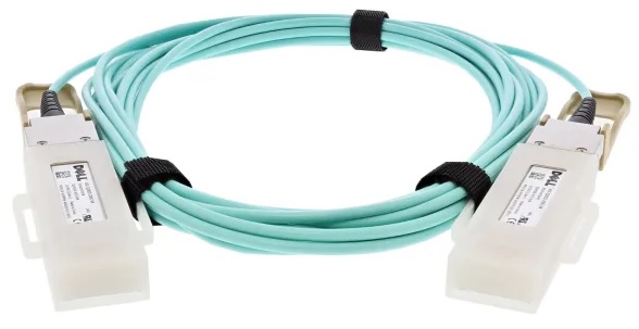 Cable Dell AOC-Q28DD-200G-5M 200G QSFP-DD to 2x100G QSFP28 Passive Direct Attach Copper Breakout Cable 5m NEW