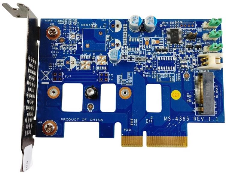 HP MS-4365 Z TURBO DRIVE PCIE TO M.2 SSD ADAPTER CARD L.P.