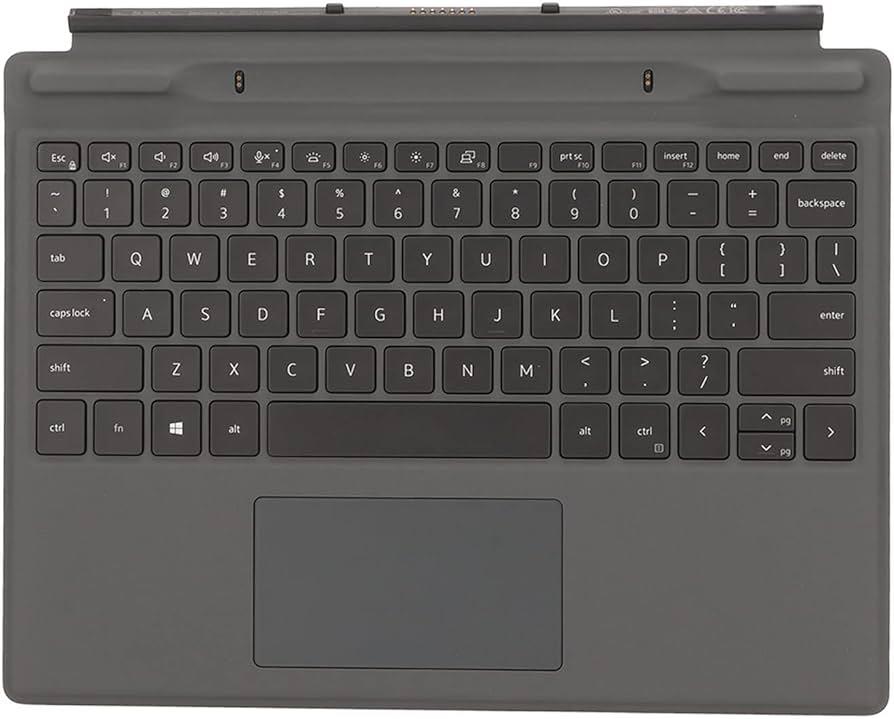 KB WITH PALMREST/TOUCHPAD FOR TABLET DELL LATITUDE 7320 DETACHABLE BACKLIT BLACK FR