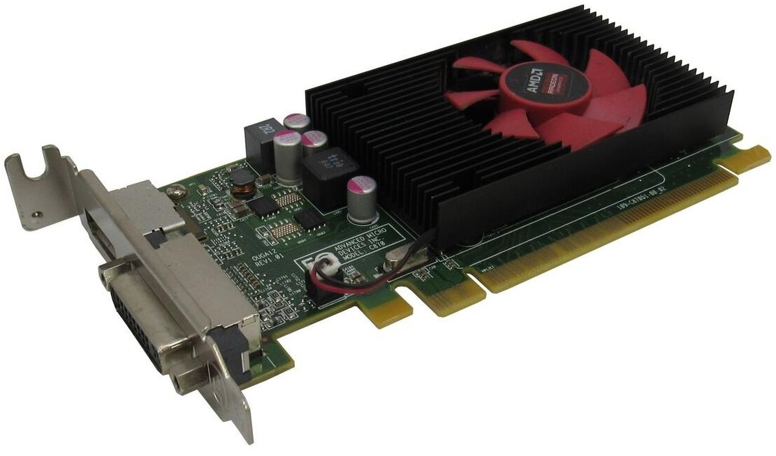 VGA DELL AMD RADEON R5 340x 2GB GDDR3 (1) DVI-D (1) DP PCI-e L.P.