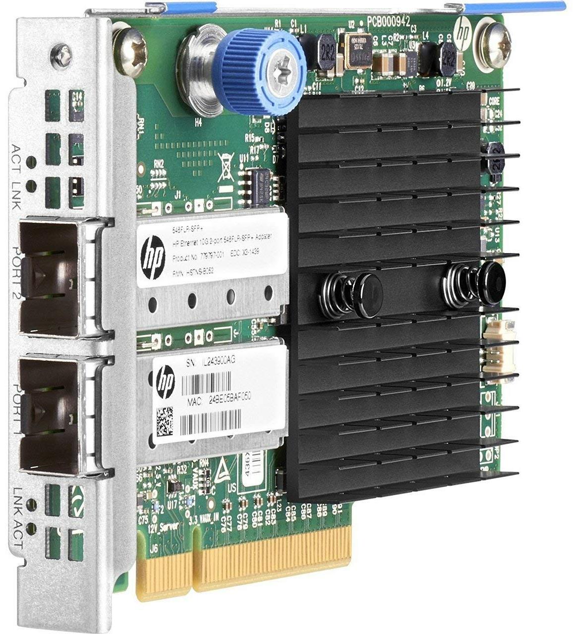 NIC HP 562FLR-SFP+ NETWORK ADAPTER 2-ports 10GB PCI-E x8 FOR G9 G10