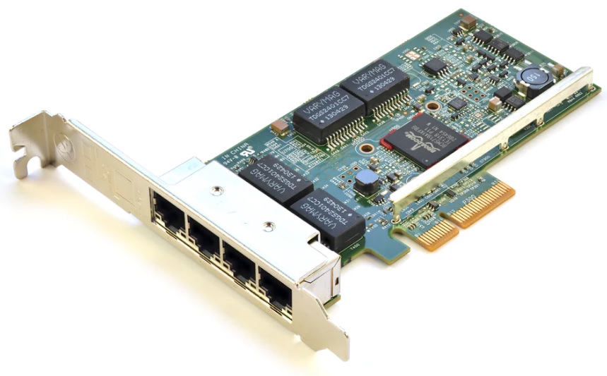 NIC DELL BROADCOM 5719 4-ports 1GB PCI-E x4 F.P.