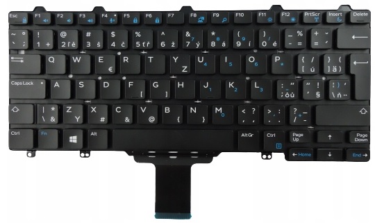 KB FOR NB DELL LATITUDE E5250 E7250 E5270 E7270 SLO