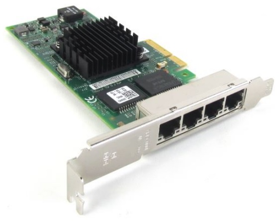 NIC DELL I350-T4 4-ports 1GB PCI-E F.P.