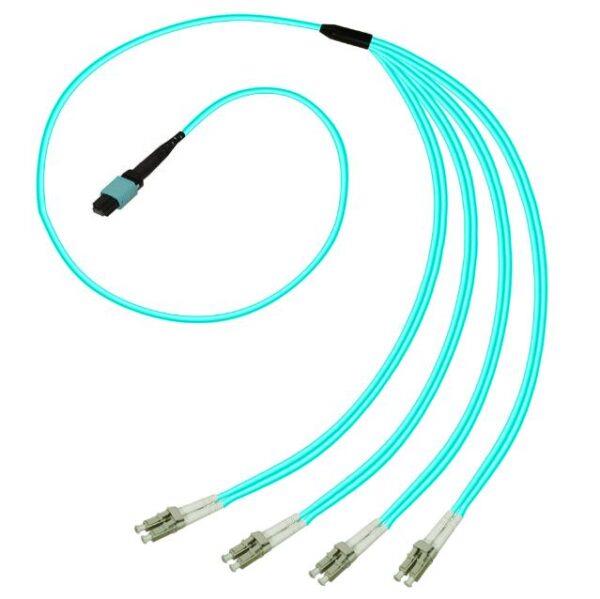 QSFP-SR4-40G OM3 8-FIBER MTP 2M NEW