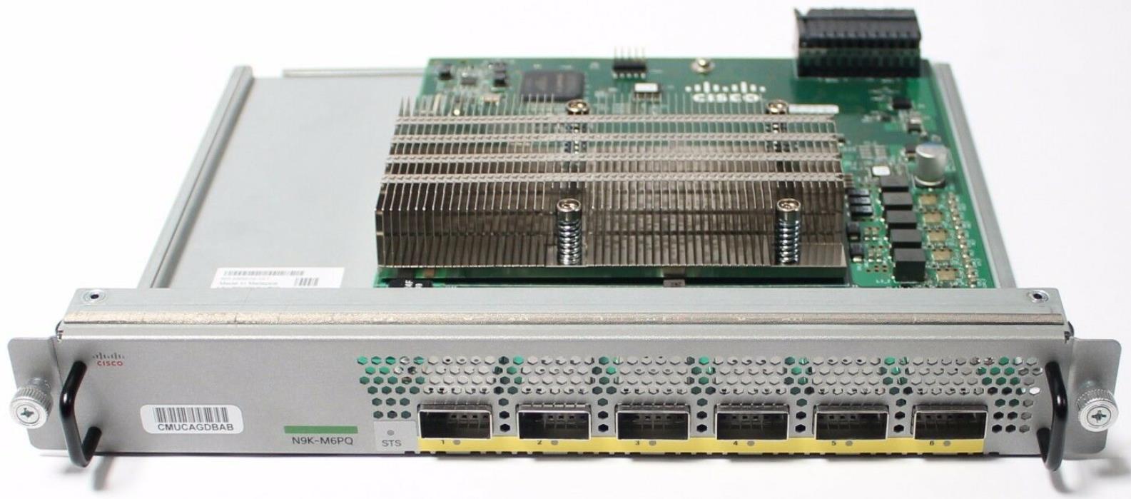 CISCO NEXUS UPLINK MODULE 6 PORTS 40G QSFP