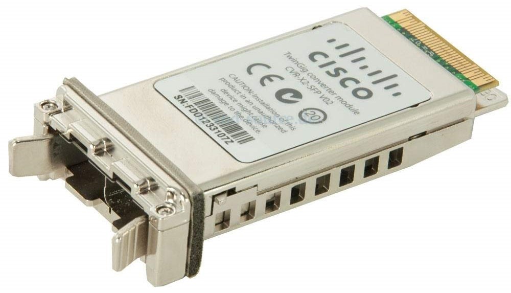 CISCO MODULE TWINGIG CONVERTER 10G CVR-X2-SFP