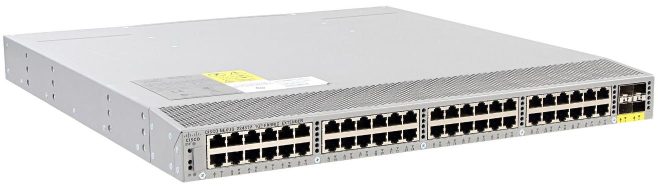 SWITCH NEXUS 2248TP-E 48-Ports 10G No FABRIC EXTENDER (NO PSU & FAN) without/ Rkmnts