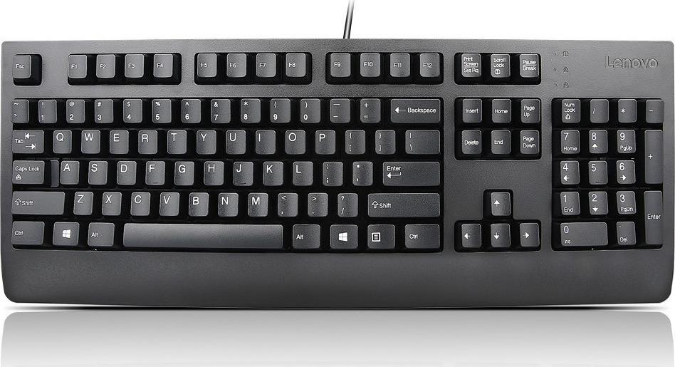 Lenovo Preferred Pro II Keyboard Wired USB Black English UK New Open Box