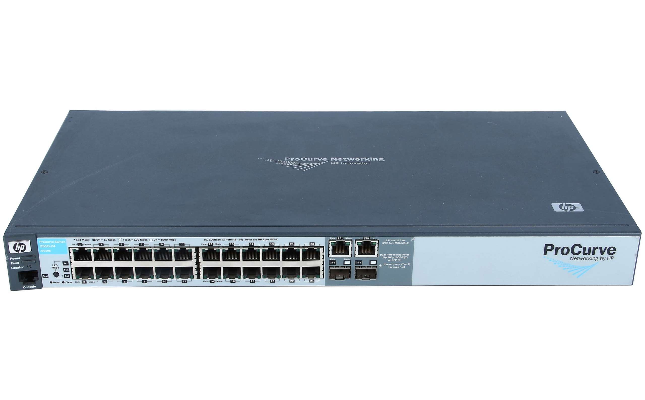 SWITCH HP ProCurve 2510-24 24-Ports 10/100 w/ Rkmnts