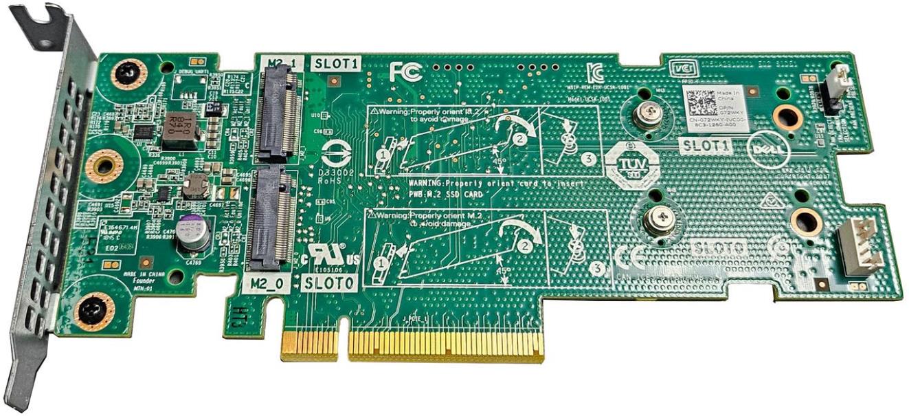 DELL STORAGE ADAPTER BOSS 2x M.2 PCI-E x8 L.P.