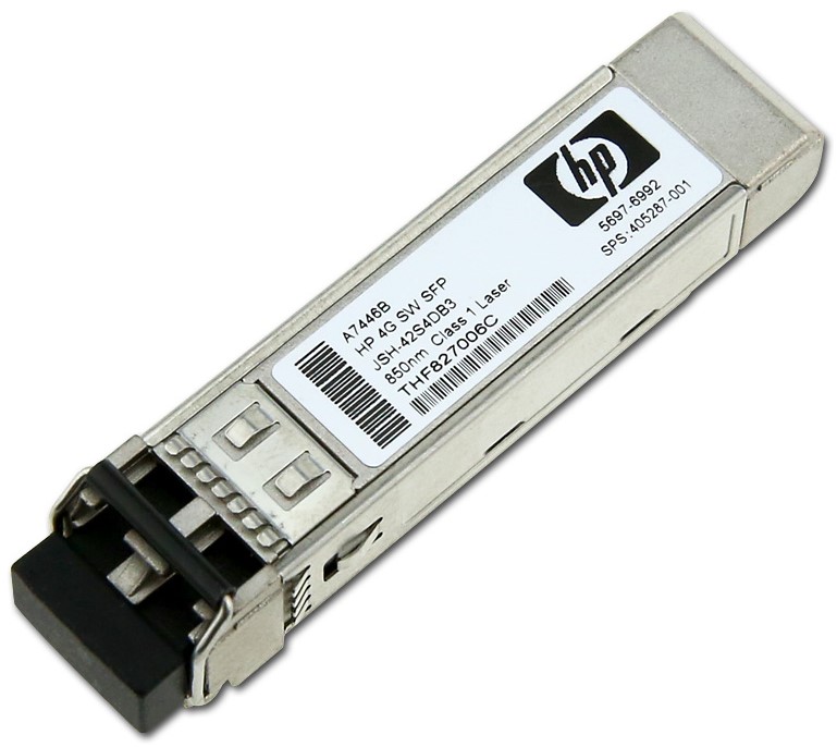 HP 4GB SFP+ SHORT WAVE FIBRE TRANSCEIVER MODULE