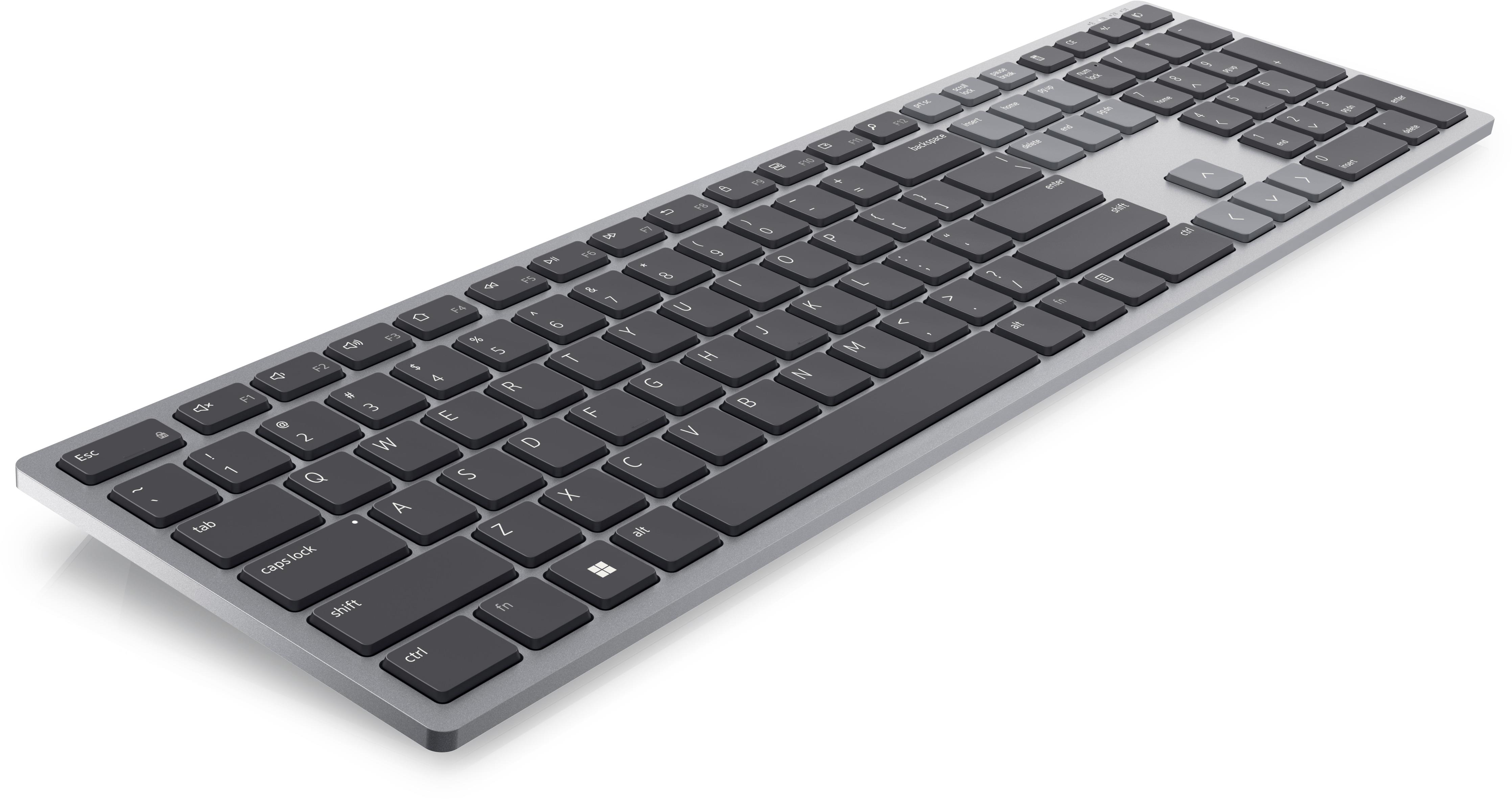 Dell KB700 Multi-Device Keyboard Wireless/Bluetooth Grey French New Open Box