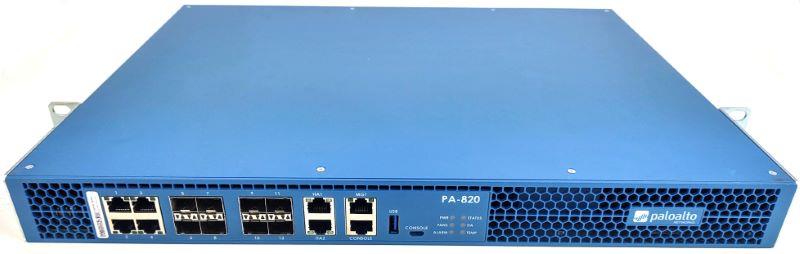FIREWALL PALO ALTO PA-820 SECURITY APPLIANCE (NO IMAGE)