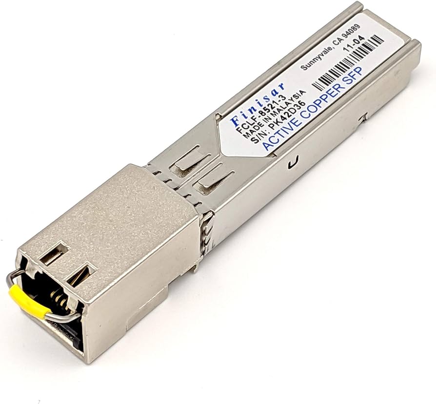 FINISAR SFP 10/100/1000BASE-T RJ45 MODULE