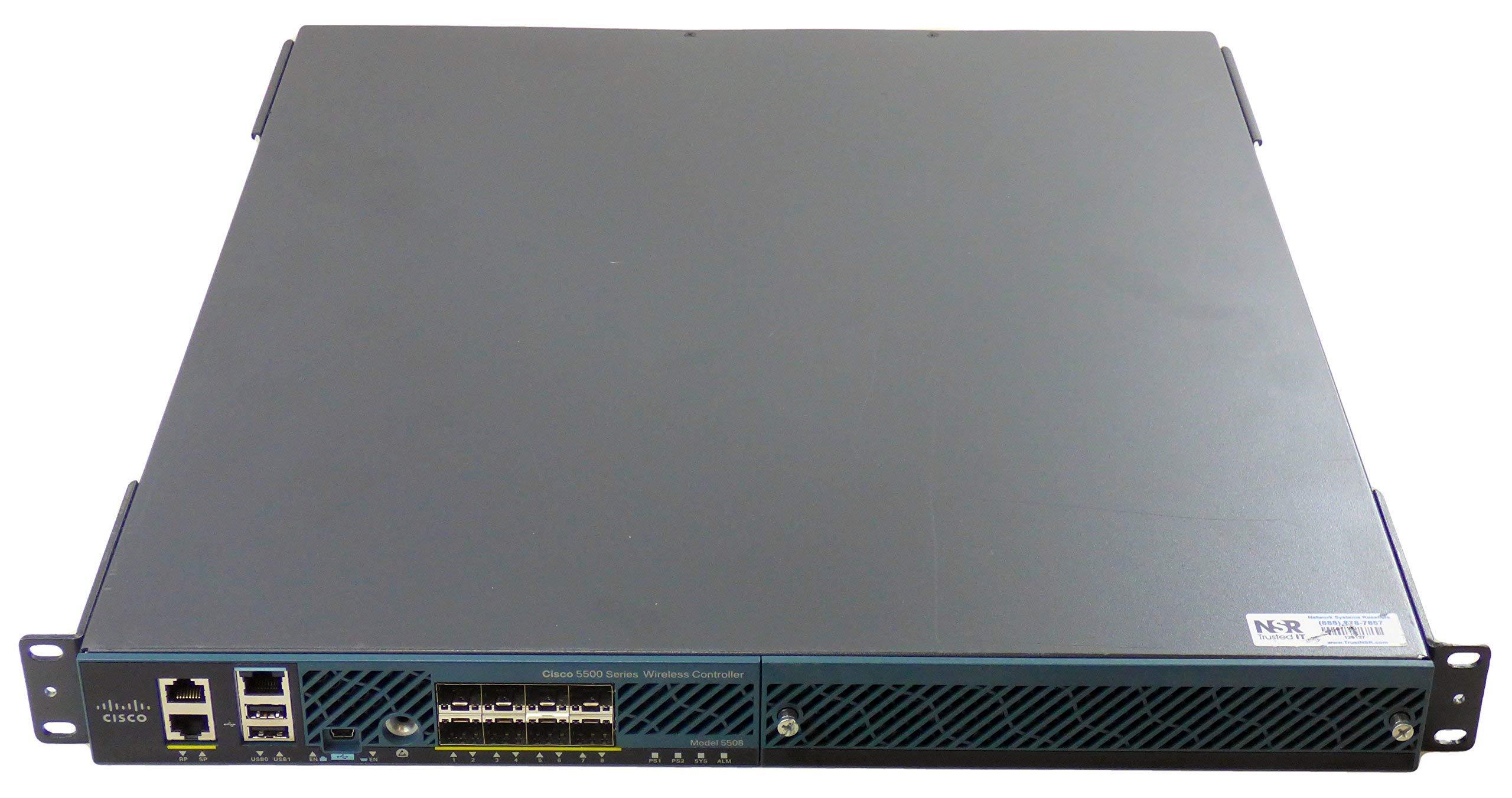 CISCO 5508 Wireless Controller 8xSFP PORTS GIGABIT /w 2x PSU (AIR-PWR-5500-AC)