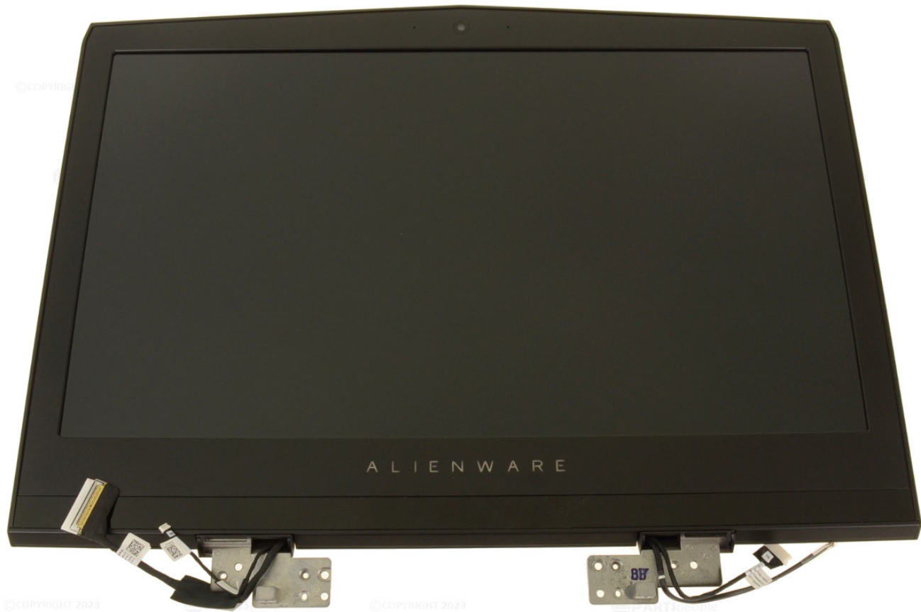 LCD 17.3" UHD" FOR NB DELL ALIENWARE 17 R4 COMPLETE ASSEMBLY Tobii Eye (GRAY) + CAM