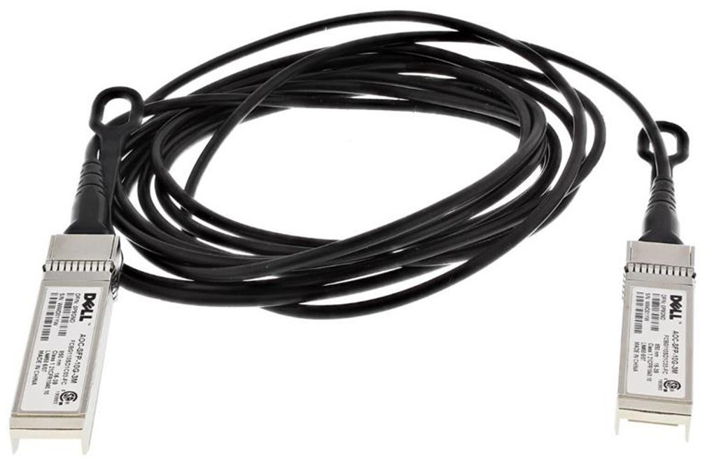 Cable Dell AOC-SFP-10G-3M 10G SFP+ Passive Direct Attach Copper Twinax 3m SFP-H10GB-CU3M NEW