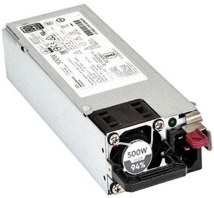PSU HPE 500W FLEX SLOT PLANTINUM HOT PLUG POWER SUPPLY FOR G10 SERVERS