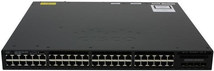 SWITCH CISCO WS-C3650-48TQ-S 48-Ports Gigabit (4) 10G SFP+ No without/ Rkmnts