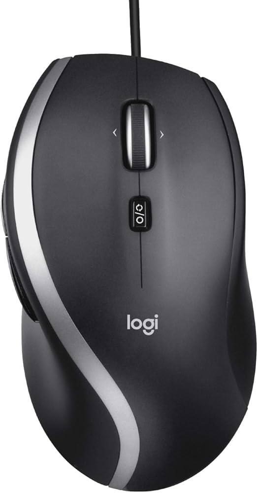 MOUSE Logitech M500 Wired USB Laser Black/Silver 145gr